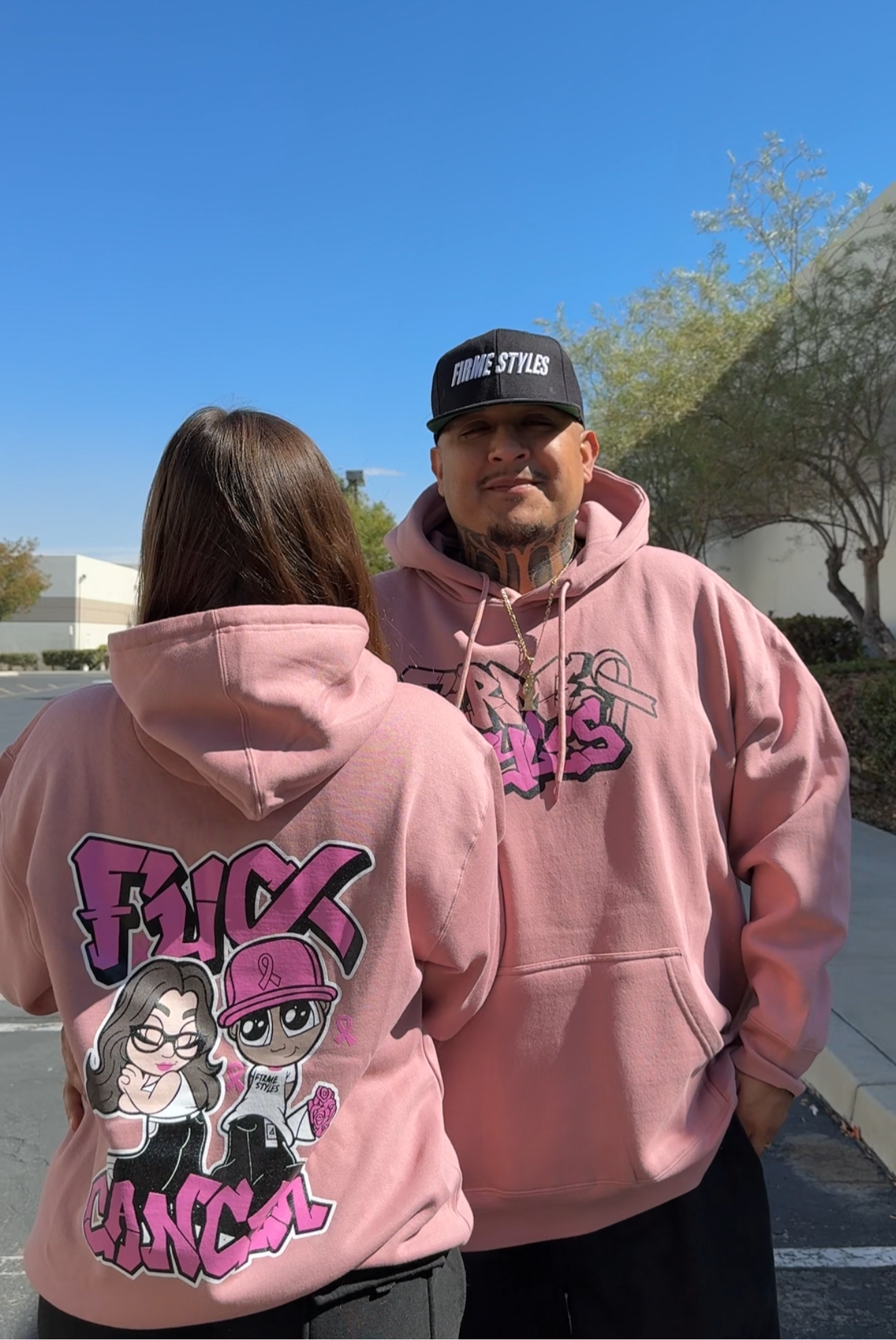 PINK CANCER HOODIE